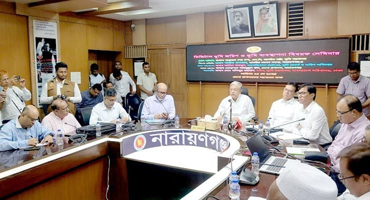 এক ব্যক্তি, এক খতিয়ান ও এক দাগ’, জুলাই থেকে ডিজিটাল ম্যাপ